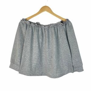 Sophie Rue Women Off The Shoulder Long Sleeve Top